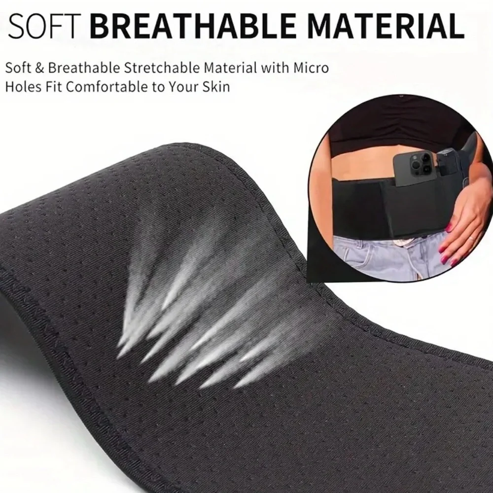 Universal Black Holster Belt, NEW, size XL
